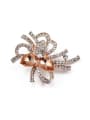 thumb Flower-shaped Rose Gold Brooch 1