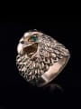 thumb Personalized Exaggerated Eagle Gold Plated Ring 1