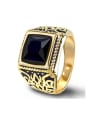 thumb Retro Style Noble Gold Plated Fashion Ring 0