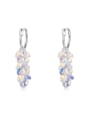 thumb Fashion austrian Crystals Stack Alloy Drop Earrings 0
