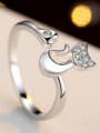 thumb Lovely and Sweetly Women Simple Style Opening Ring 0