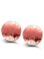 thumb Rose Gold Plated Simple Round Stud Earrings 0