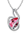 thumb Austria was using austrian Elements Crystal Necklace love harbor creative lady Necklace 4