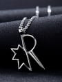 thumb Trendy Geometric Shaped Stainless Steel Necklace 1