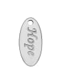 thumb Stainless Steel With\ Simplistic Oval Charms 1