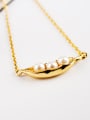 thumb Fashion 16K Gold Plated Artificial Pearl Necklace 2