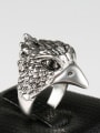 thumb Retro style Personalized Eagle Rhinestones Ring 2