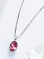 thumb 2018 S925 Silver Crystal Necklace 3
