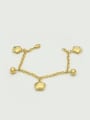 thumb Gold Plated Beads Bracelet or Anklet 0