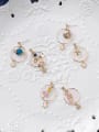 thumb Alloy With Rose Gold Plated Cartoon Sea Star  Drop Earrings 2