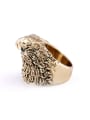 thumb Personalized Exaggerated Eagle Gold Plated Ring 2