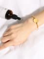 thumb Stainless Steel With IP Gold Plated Fashion Round Bangles 2