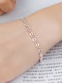thumb Simple Fashion Silver Plated Bracelet 1