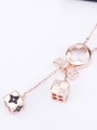 thumb Women 18K Rose Gold Zircon Necklace 2