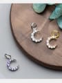 thumb 925 Sterling Silver With 18k Gold Plated Classic Moon Charms 1