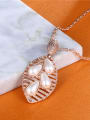 thumb Elegant Water Drop Shaped Pearl Necklace 1
