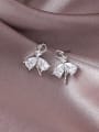 thumb Alloy With Gold Plated Simplistic Angel Stud Earrings 2