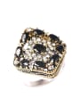 thumb Bohemia Retro style Resin stones Crystals Alloy Ring 3