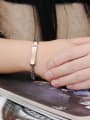 thumb Fashion Zircon Titanium Plating Lovers Bracelet 1