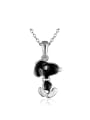 thumb Fashion Cartoon Snoopy Rhinestones Necklace 3