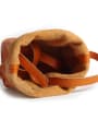 thumb First layer cowhide  belt bucket bag multi-color optional 3