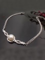 thumb Freshwater Pearl Two-layers Bracelet 0