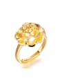 thumb Rosary Flower Gold Plated Opening Ring 0