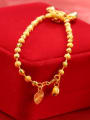 thumb Ethnic style Beads Gold Plated Bracelet 1