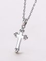 thumb Cross Shaped Necklace 3