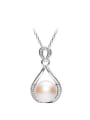 thumb Freshwater Pearl Water Drop shaped Necklace 0
