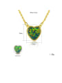 thumb 925 Sterling Silver With Gold Plated Simplistic Heart Locket Necklace 3