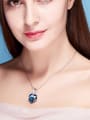thumb 2018 Blue Heart Shaped Necklace 1