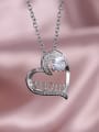 thumb Copper With Platinum Plated Simplistic Heart Locket Necklace 2