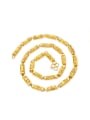 thumb Copper Alloy 24K Gold Plated Hyperbole style Hexagon Bracelet 0