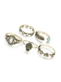 thumb Vintage style Personalized stones Alloy Ring Set 0