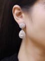 thumb Fashion Wedding Water Drop Cluster earring 1