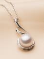 thumb Fashion Freshwater Pearl Geometrical Necklace 2
