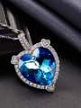 thumb austrian Crystal Heart-shaped Necklace 2