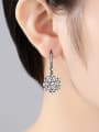 thumb Copper With 3A cubic zirconia Fashion Flower Stud Earrings 1