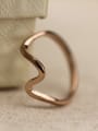 thumb Twisted Lines Wavy Light Ring 1