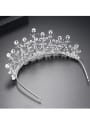 thumb Copper With White Gold Plated Delicate Tiaras & Crowns 2