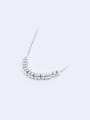 thumb S925 Silver Fashion  Fresh Style Necklace Birthday Gift 0