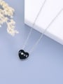 thumb Black Heart Necklace 3