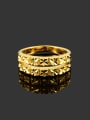 thumb Exquisite 24K Gold Plated Double Layer Design Ring 1