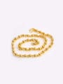 thumb Copper Alloy Gold Plated Beads Men Necklace 0