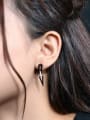 thumb Fashion Personalized Geometrical Titanium Stud Earrings 1