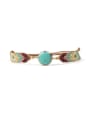 thumb European and American fashion bracelet beads gemstone bracelets imported Japanese folk style hand woven adjustable 1