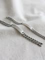 thumb 925 Sterling Silver With Antique Silver Plated Vintage Chain Bracelets 2