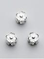 thumb 925 Sterling Silver With Silver Plated Trendy Flower Charms 0