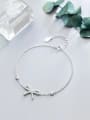 thumb 925 Sterling Silver With Silver Plated Cute Bowknot Bracelets 0